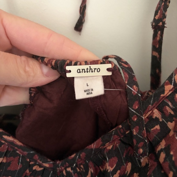 Anthropologie V Neck Bubble Dress - Picture 8 of 8